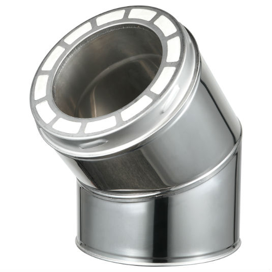 Us Stove Parts and Accessories Chimney Twin Wall Flue Flue Pipe Elbow