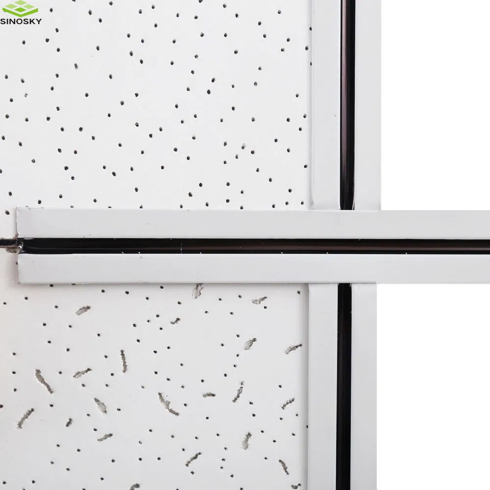 Suspended False Ceiling Board Design Acostics Mineral Fiber Ceiling Sound Absorption