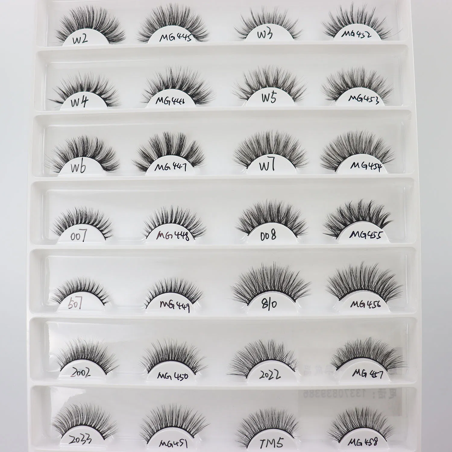 Daily Use Hot Selling Lashes Easy Application Reusable False Eyelashes Wholesale 3D, 4D, 5D, Mega Volume Beauty Supplier Lashes