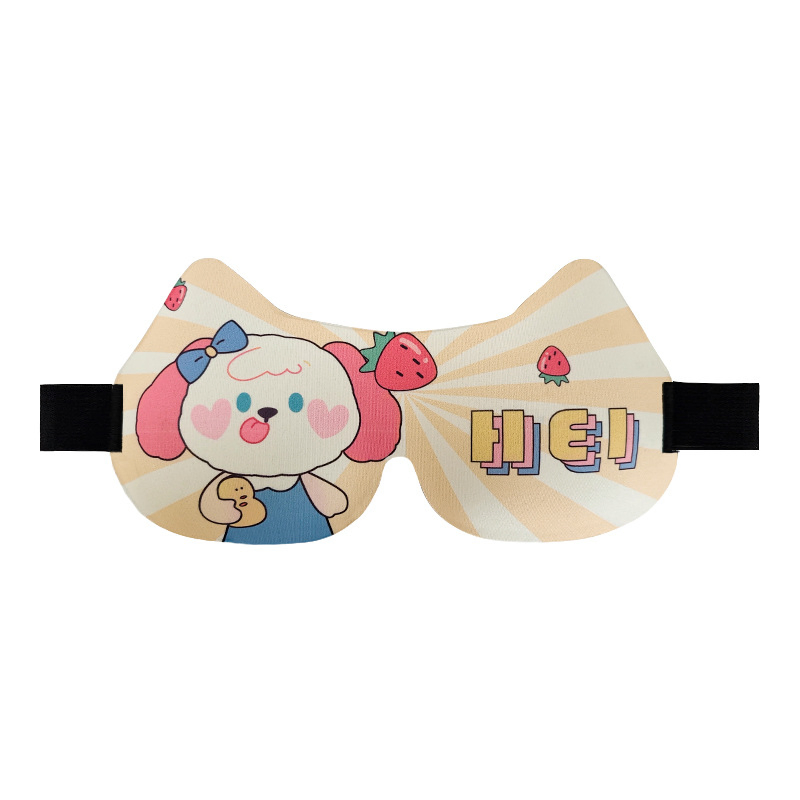 3D Printed Cartoon Astronaut Eye Mask, Hot & Cold Compress, Sleep & Eye Fatigue Relief