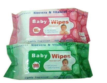 OEM Custom Antibacterial Soft Material Alcohol Cleaning Wet Wipe