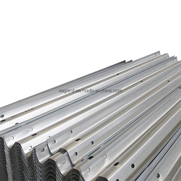 Galvanized Steel Metal W Beam Highway Guardrail Road Crash Barrier