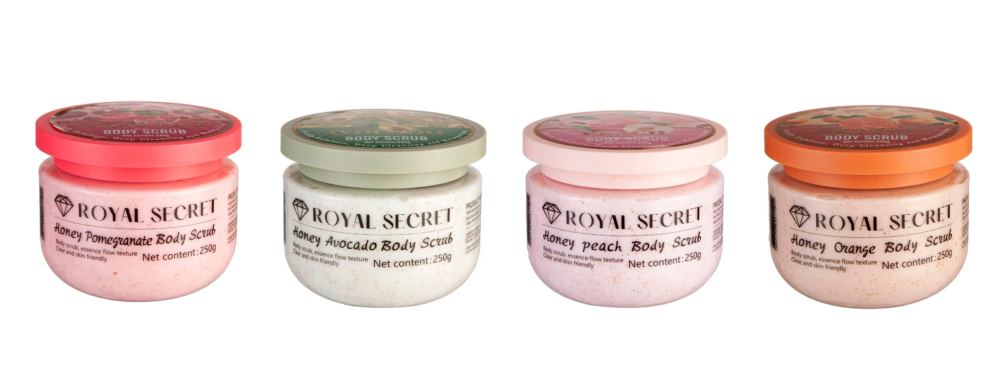 OEM Private Brand Exfoliating Body Scrub
