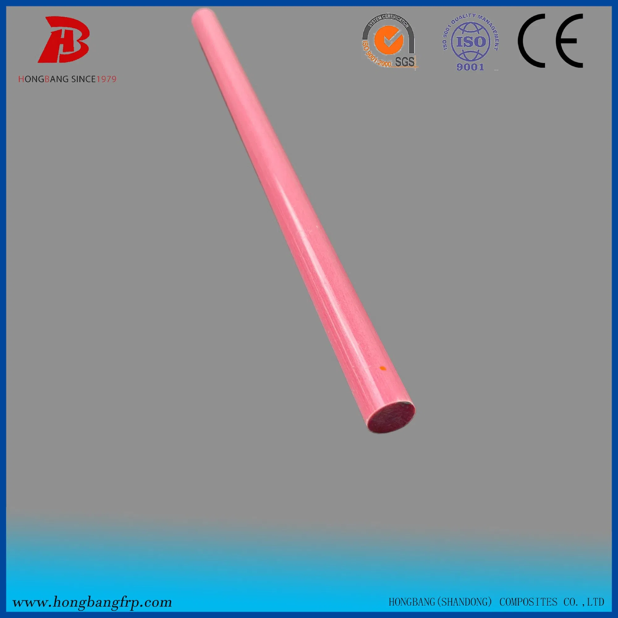 High Flexibility Weather Resistant FRP Fiberglass Rods for Greenhouse Frames and Awning Brackets