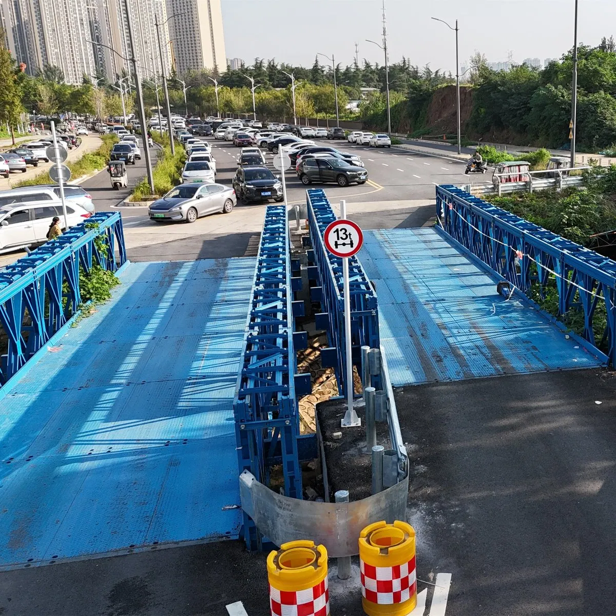 Prefabricated Vehicle Bridges Steel Bridge Temporary Prefab Pedestrian Bridge