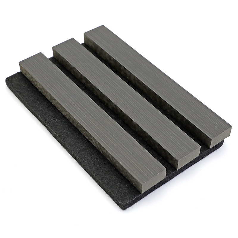 High Density MDF with Polyester Pet Felt Wood Slat Acoustic Panel 2600X600mm