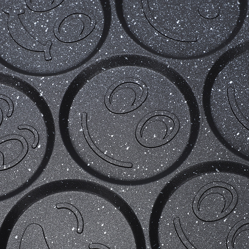 Whole Sale Nonstick 7-Hole Cartoon Mini Portable Eggs Frying Breakfast Cookware Pancake Pan