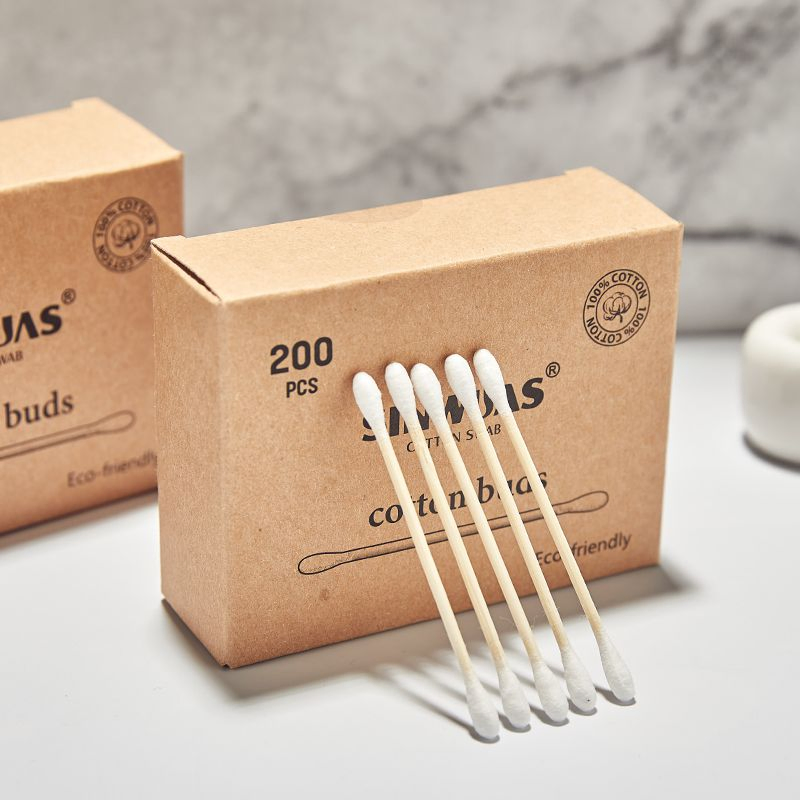 First Aid Uses Electronics Cleaning Bamboo Cotton Buds