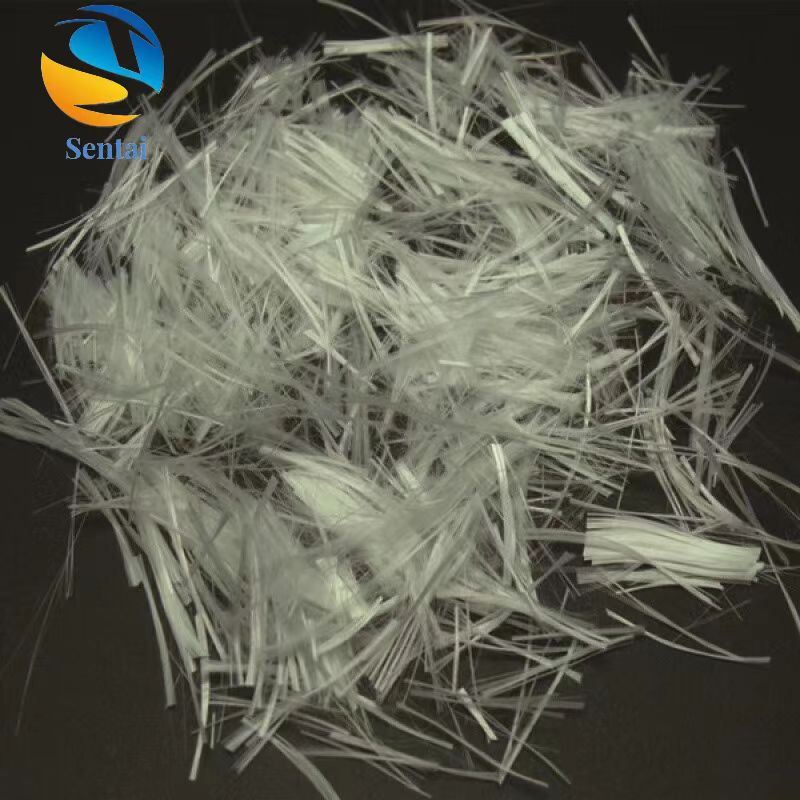 Polypropylene Anti Cracking Fiber Industrial Factory Warehouse Parking Lot Road Construction Road Surface Anti Cracking Polypropylene Fiber