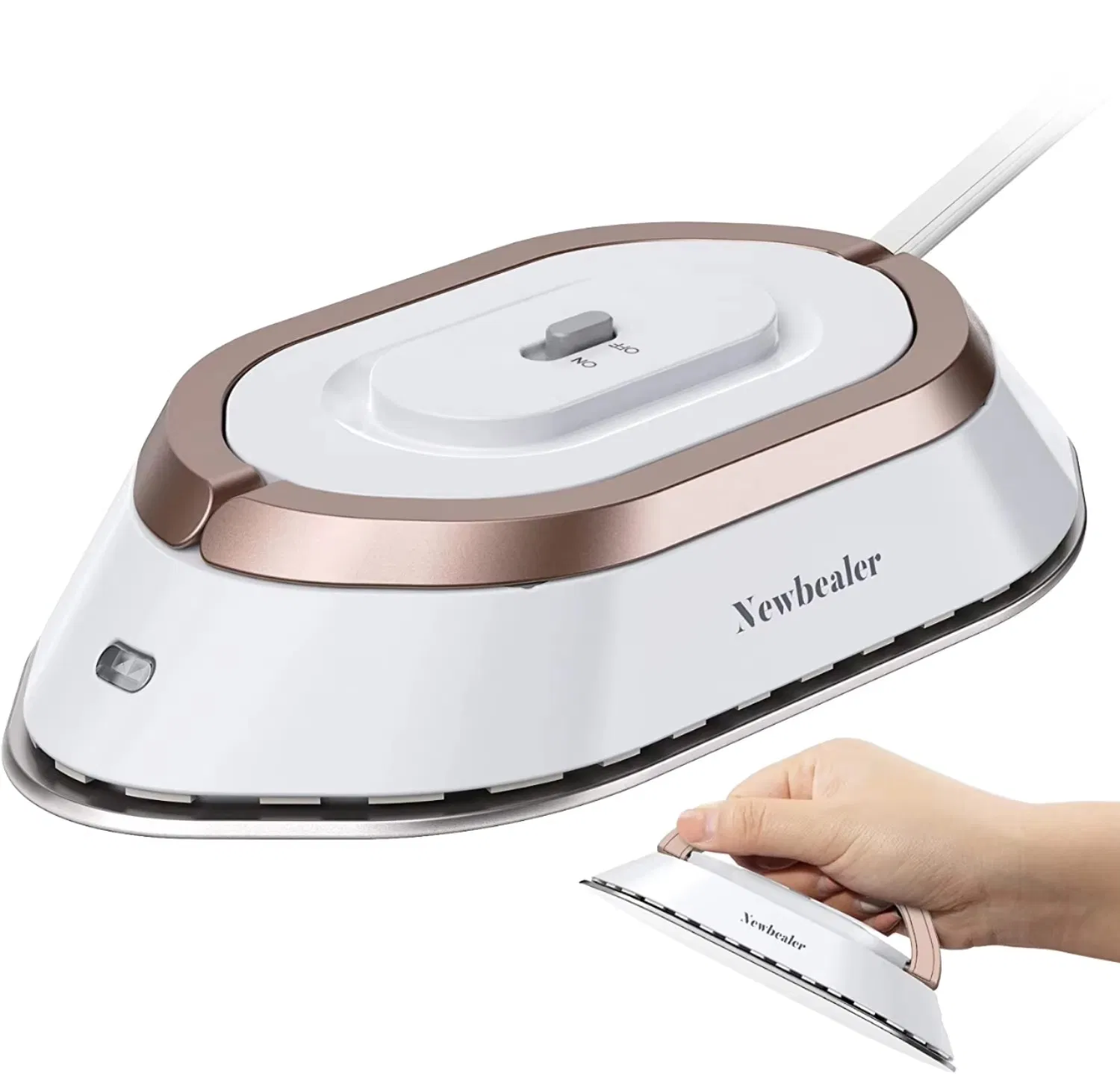 Hot Sale Electric Steam Iron Portable for Clothes Garment Steamer Auto-off Feature Ceramic Soleplates for Household Hotel Use for Versatile Home Furniture