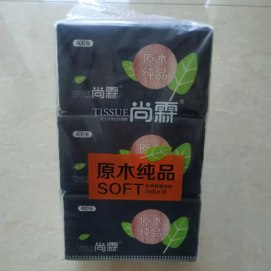 Premier Bulk Super Soft 1/3/4 Ply Virgin Embossed Face Eco-Friendly Paper Unscented Biodegradable Facial Tissue