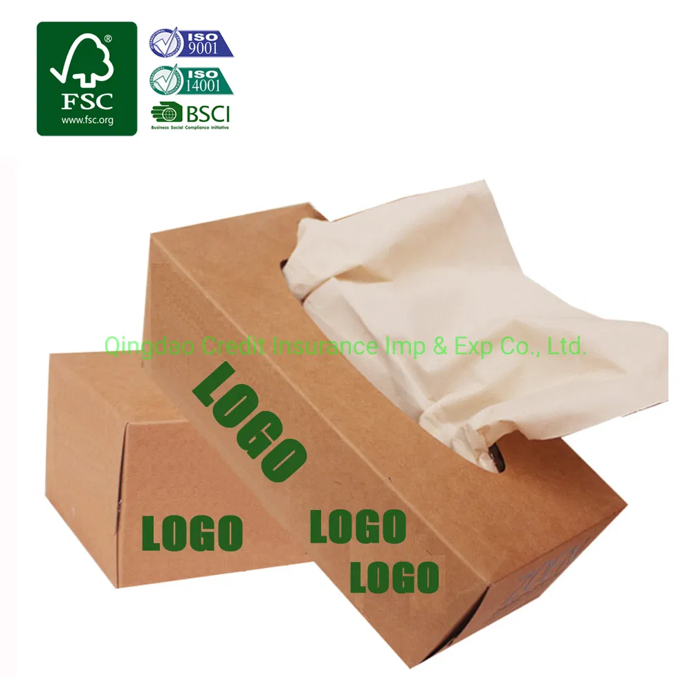 Natural Bamboo Facial Tissue Paper Soft Facial Tissue Paper