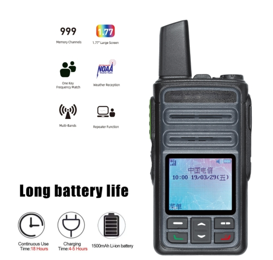 Kids Kids UHF Ham 2-Way Radio Mini Handheld Portable Walkie Talkie