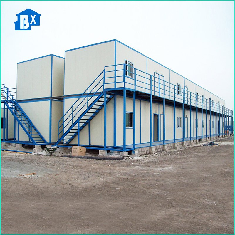 Affordable Light Gauge Steel Detachable Container House Perfect for Modern Labor Camp Living Stylishly Designed Prefabricated Container House for Dormitory