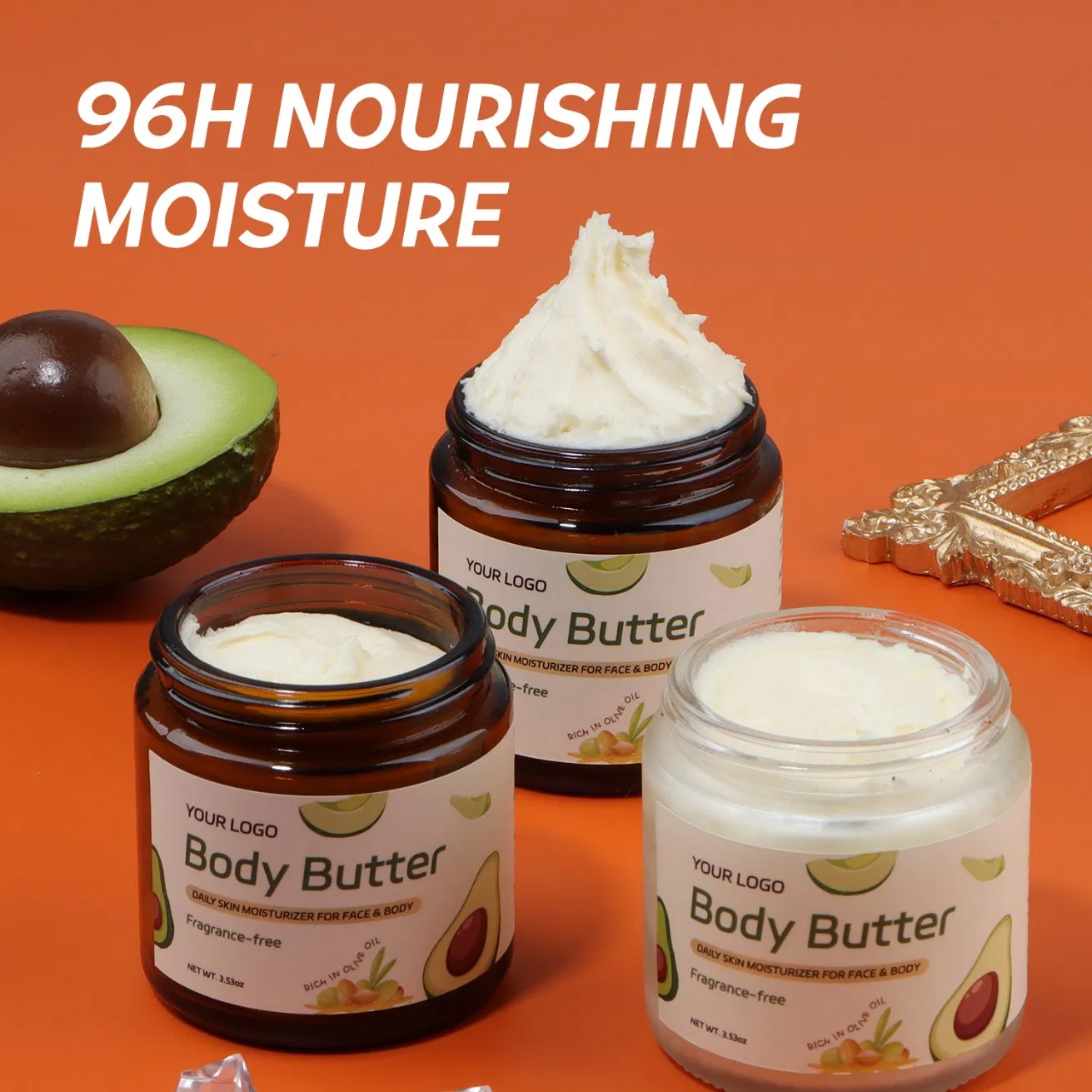 Lightweight, Long-Lasting, Hydrating Moisturizer Whipped Shea Butter