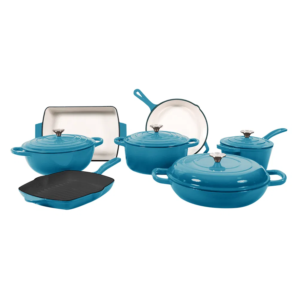 Kitchen Customizable Enameled Dutch Oven Cast Iron Cookware