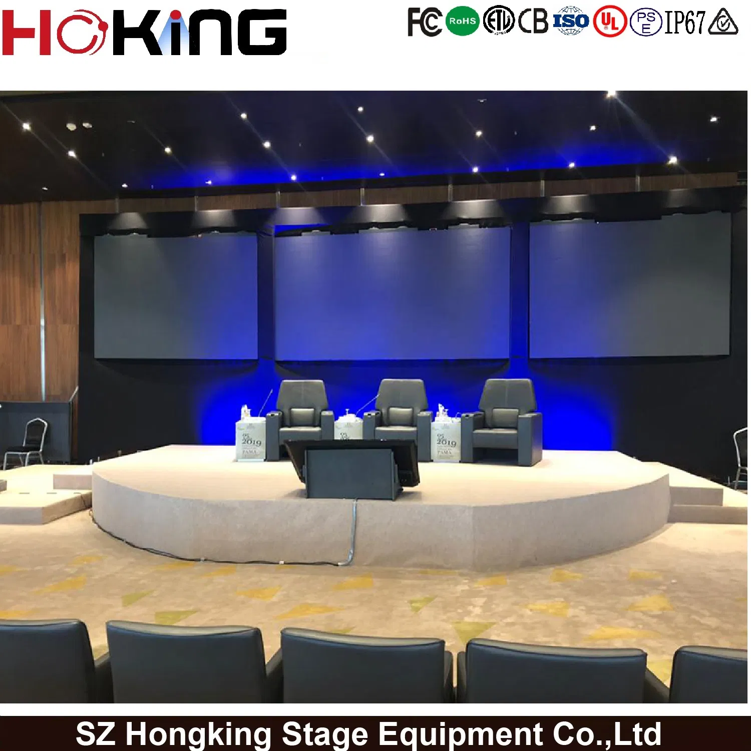 New Design 640X480mm Cabinet HD 4K 7680Hz P1.25 P1.53 P1.86 P2 P2.5 LED Display