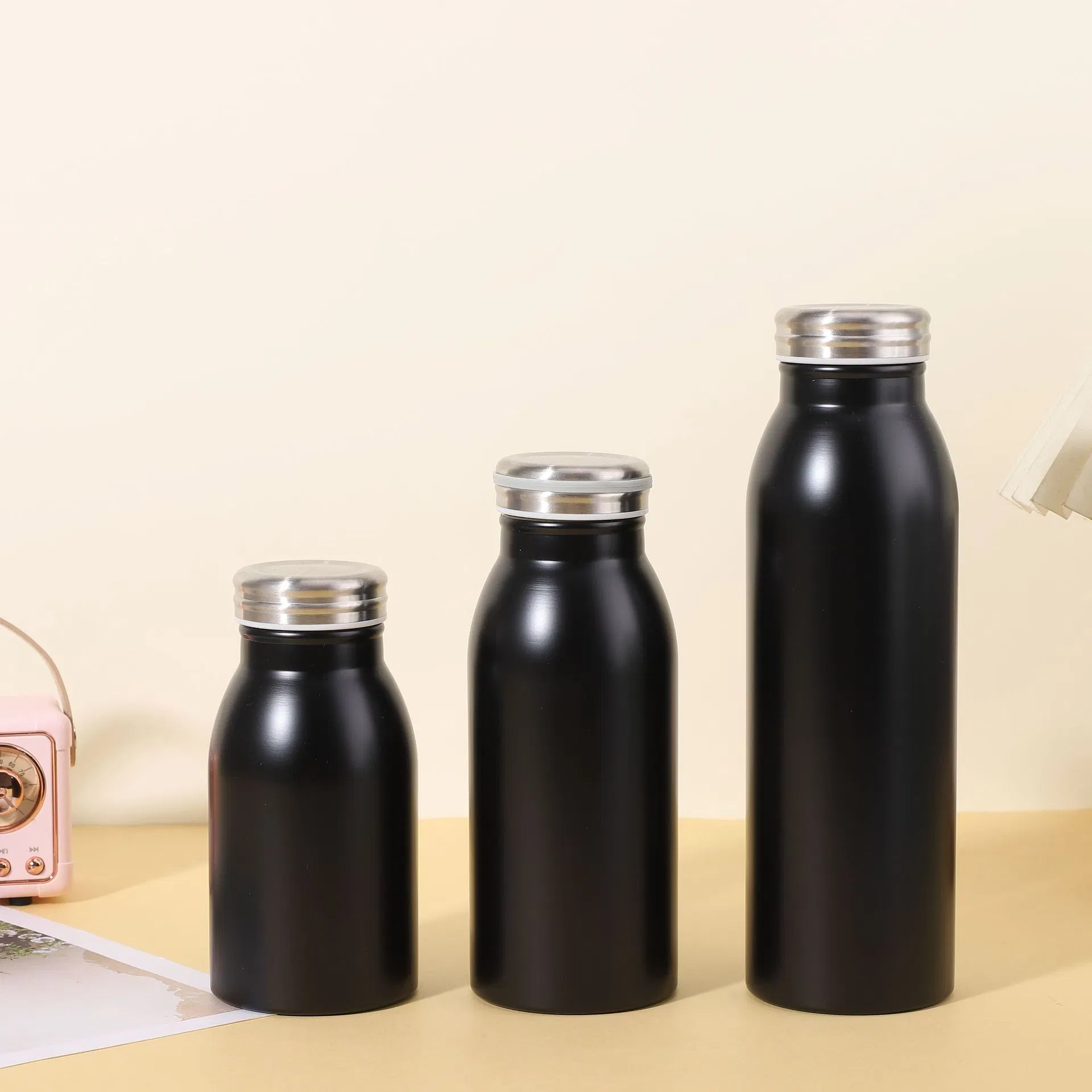 Термокружка из нержавеющей стали 500мл с ручкой