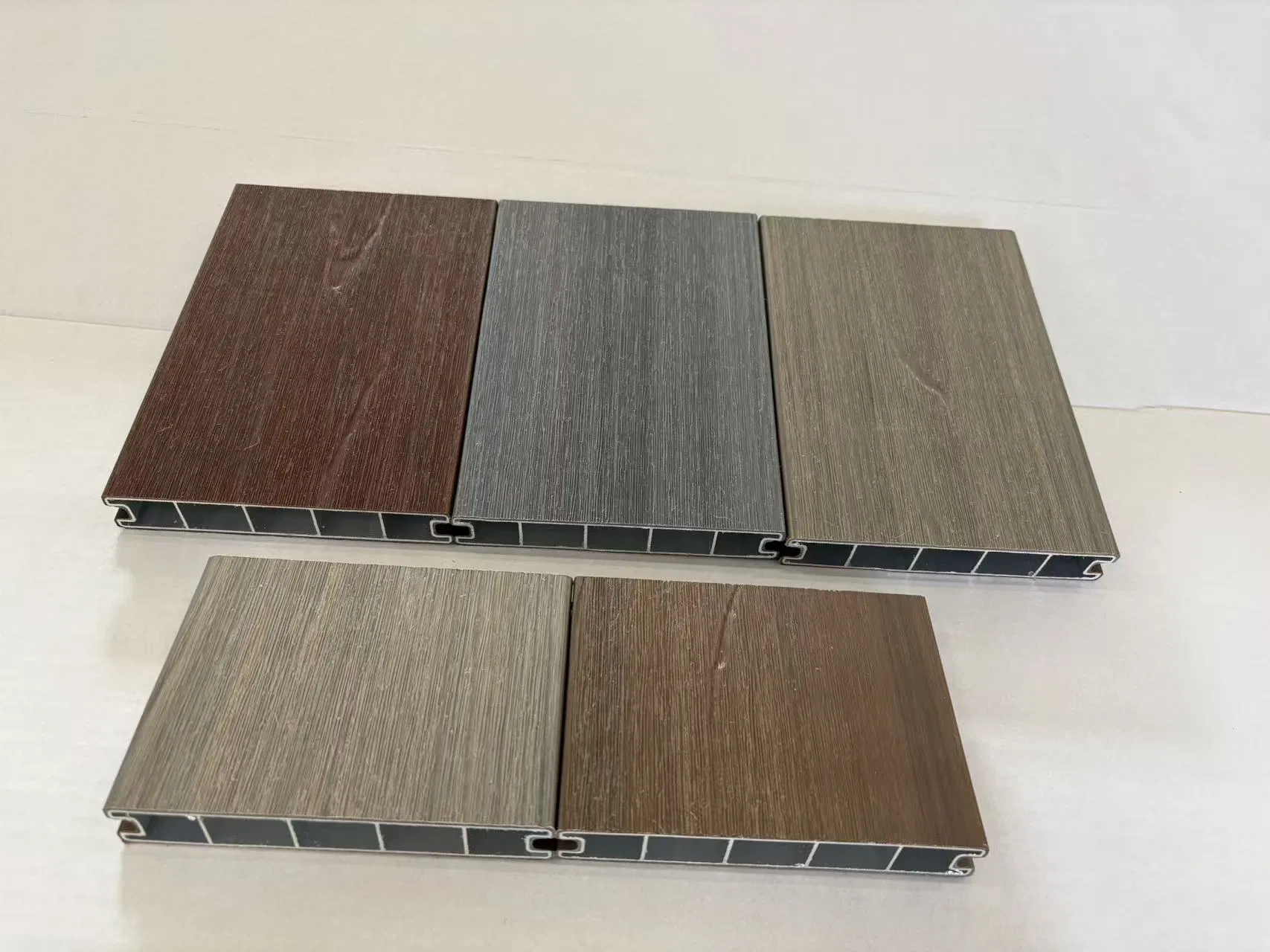 Lightweight Easy Install Eco-Friendly Aluminum Co Extrusion Composite Decking