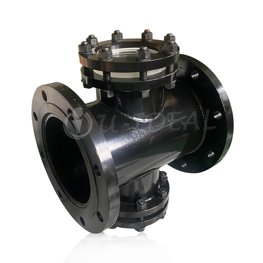 Four Way Sight Flow Indicator Sight Flow Indicator Manufacturers Flow Sight Glass for Tanks