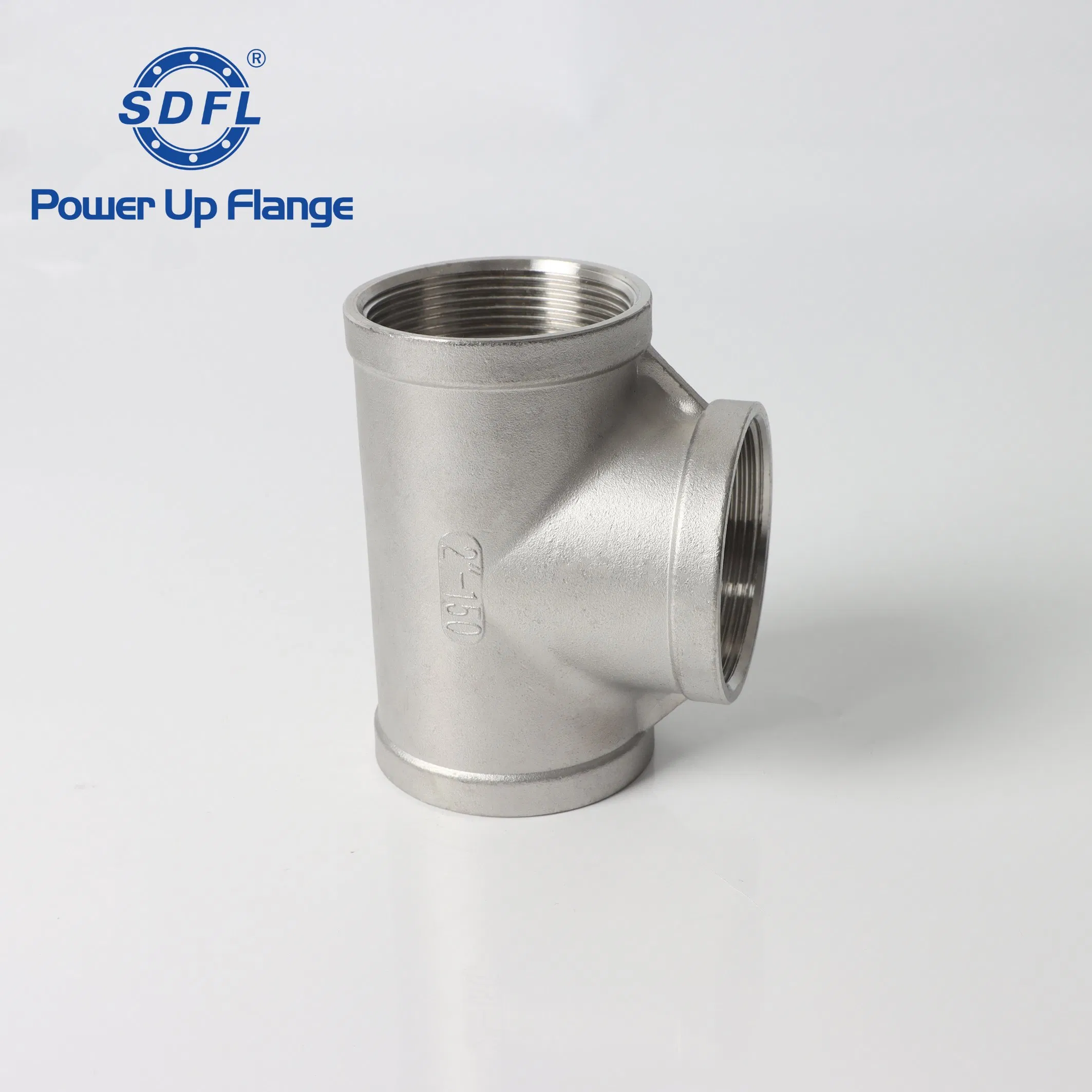 Durable Stainless Steel DN65 Equal Tees for Pipe Fittings