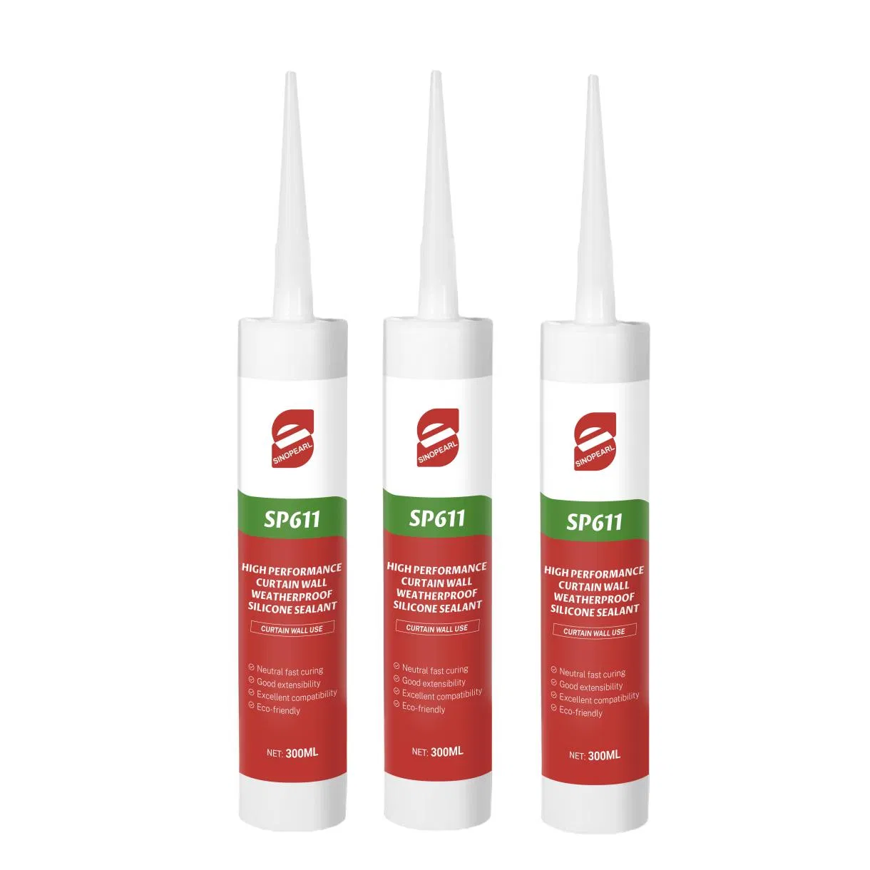 Sp611 Silicone Sealant for Curtain Wall Weatherproof Sealing Super Adhesive Fast Drying