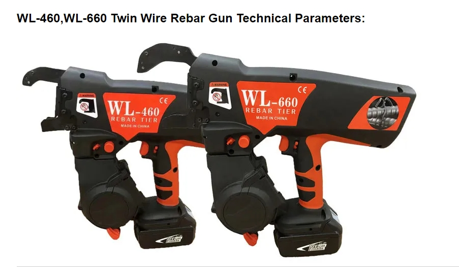 Wl-460 Twintier Rebar Tier Rebar Binder Tying Machine