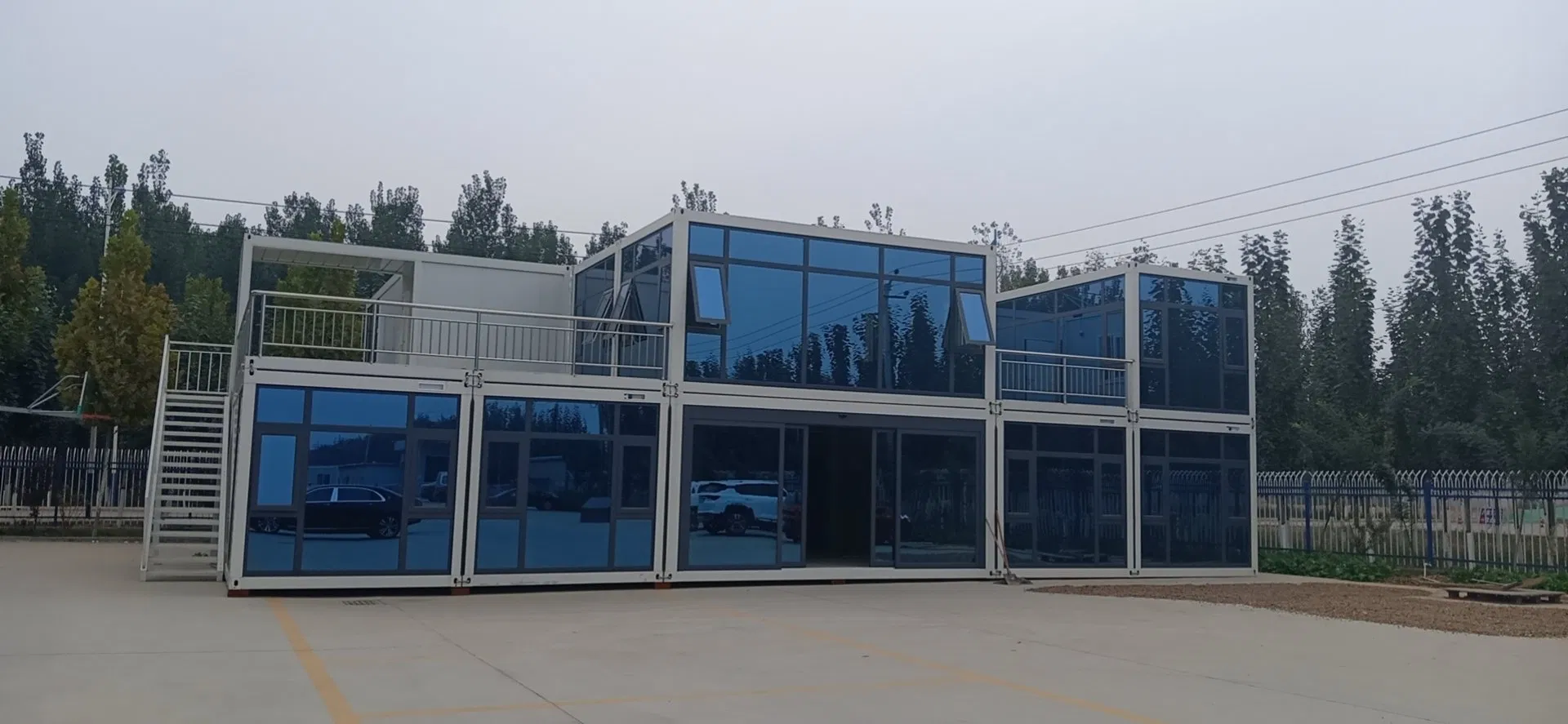 Fold The Room Hotel Flat Pack Modern White Container Houses