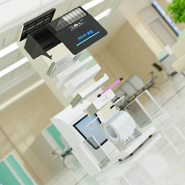 HEPA Air Purifiers with DC Motor