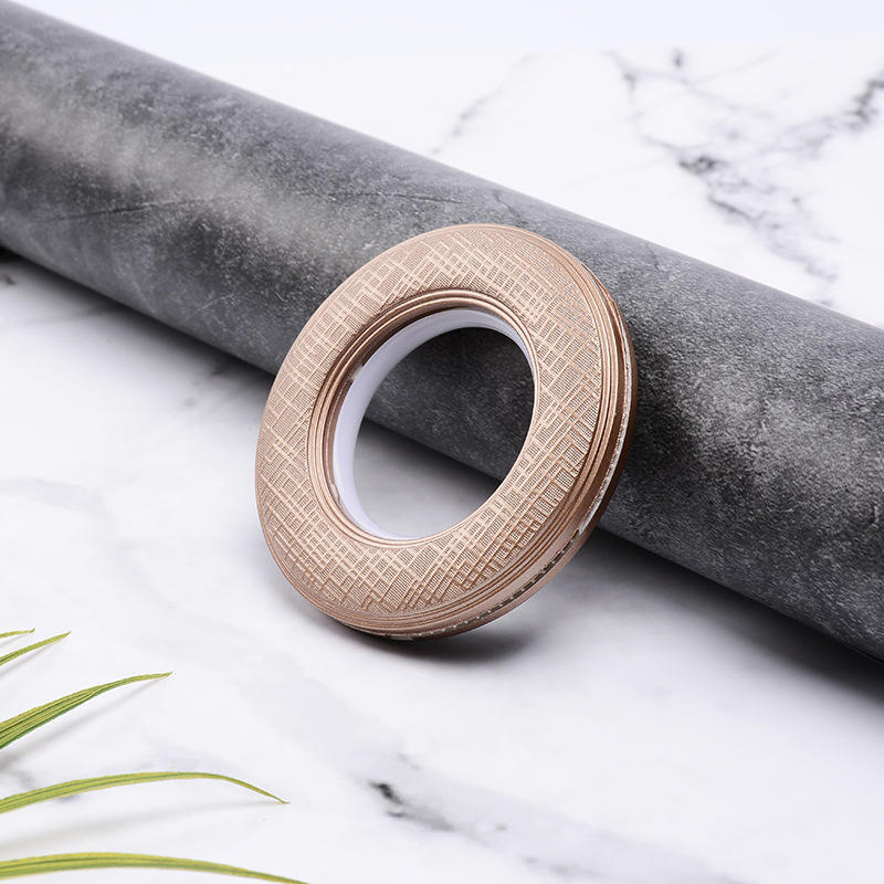 Curtain Grommet 40pack Nanoscale Low Noise Curtain Eyelets Roman Rings for Window Curtain Rod