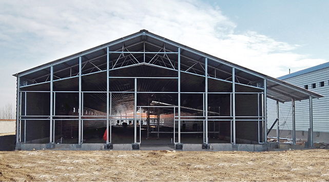 Light Steel Structure Chicken Coop with Full Equipments for Sale