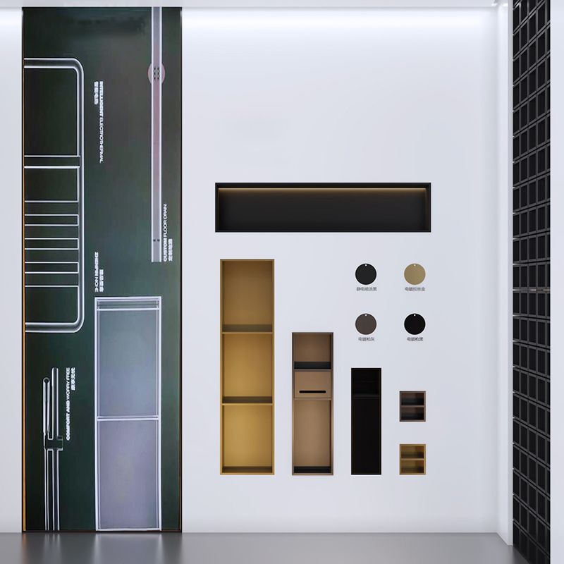 Встраиваемая ниша для душа из нержавеющей стали