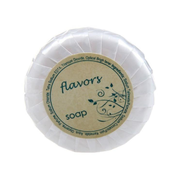 Custom Logo Round Hotel Toilet Soap Disposable Luxury Hotel Bath Small Soap