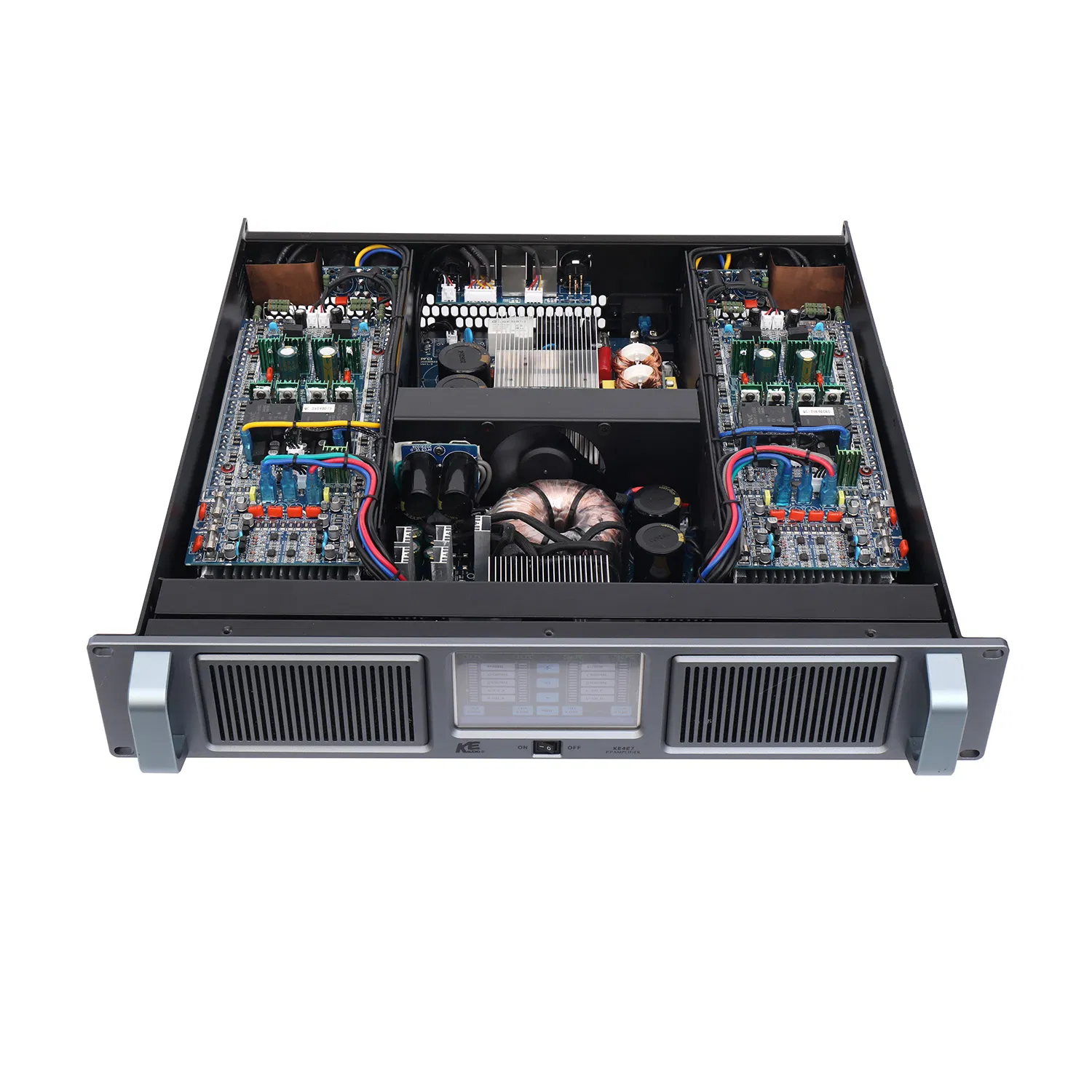 Professional Audio Amplifier with Enhanced Scene Optimization and DSP