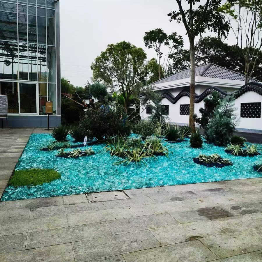 2026 Decorative Glass Stones Large Raw Green Fluorite Stone for Landscaping