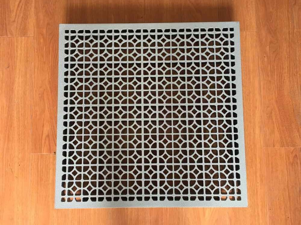 Aluminum Grill Panel 600X600mm Anti Staitc