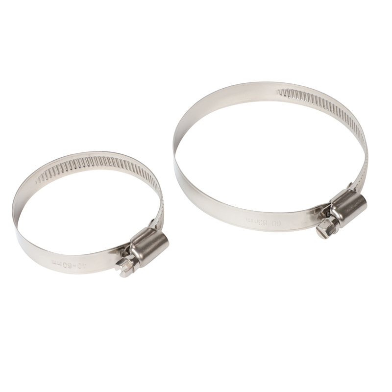 German Type Clamp with Welding Point DIN 3017 9mm Bandwidth 170-190mm