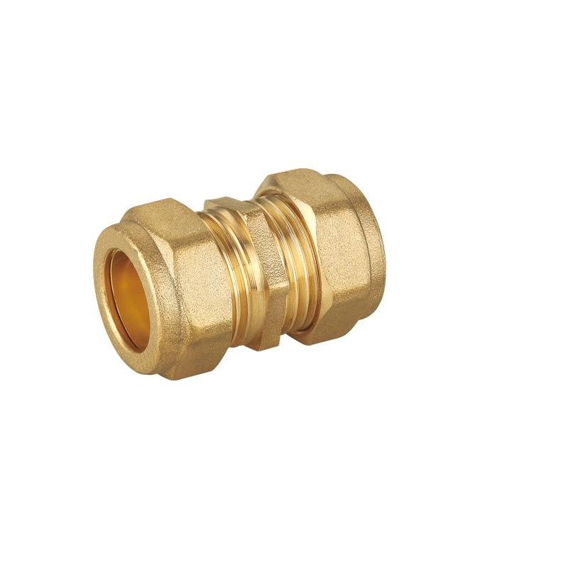 Chrome Plated Compression15mm X 1/2" Straight Connect Female Iron