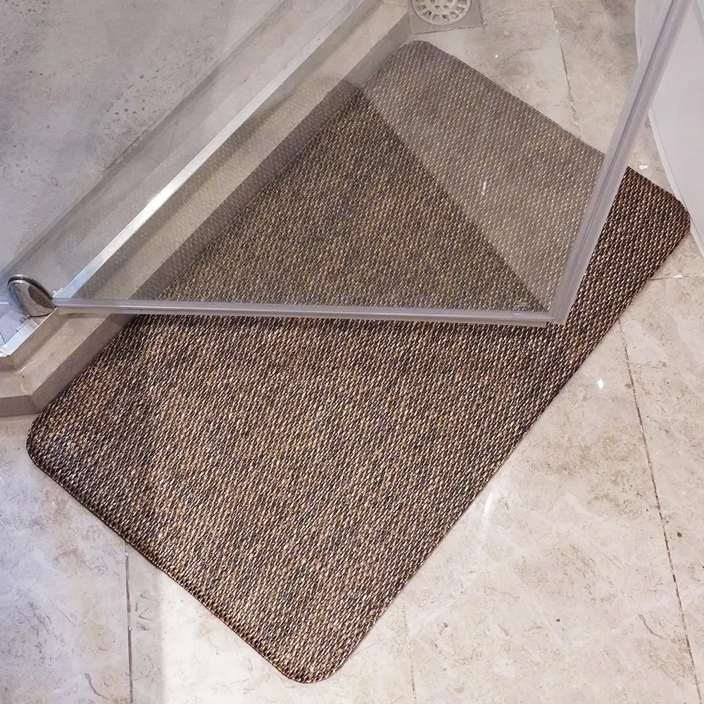 Water Absorptive Printed Anti-Fatigue Kitchen Rugs & Mats
