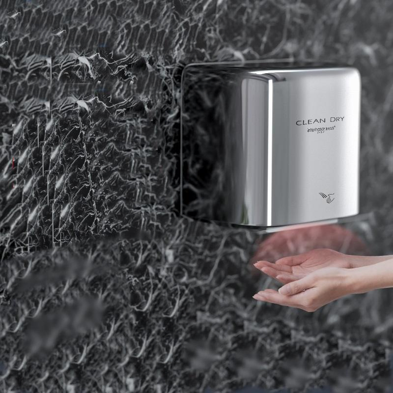 Smait Automatic Induction 304 Stainless Steel Bathroom Toilet Hand Dryer