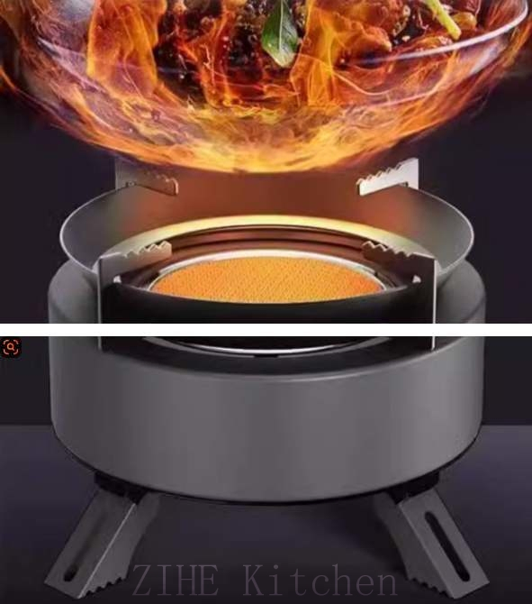 Portable Gas Stove Outdoor Tea Cooking Portable Furnace Split Type