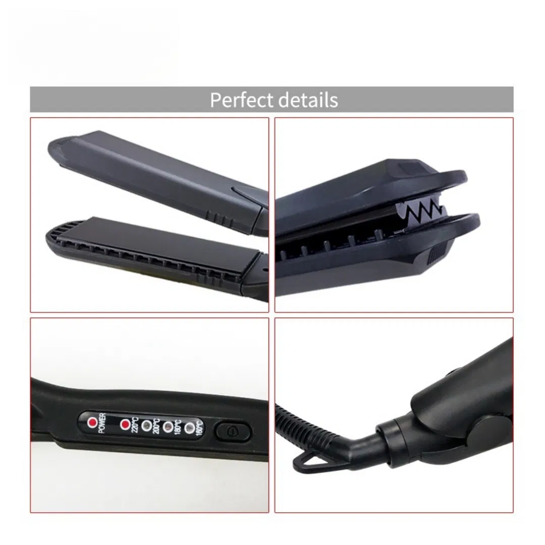 New Adjustable Temperature Quick Heating Ceramic Coating Dual Voltage LCD Display Hair Curler