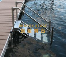 Premium Custom Aluminium Straight Embarkation Ladder for Accommodation