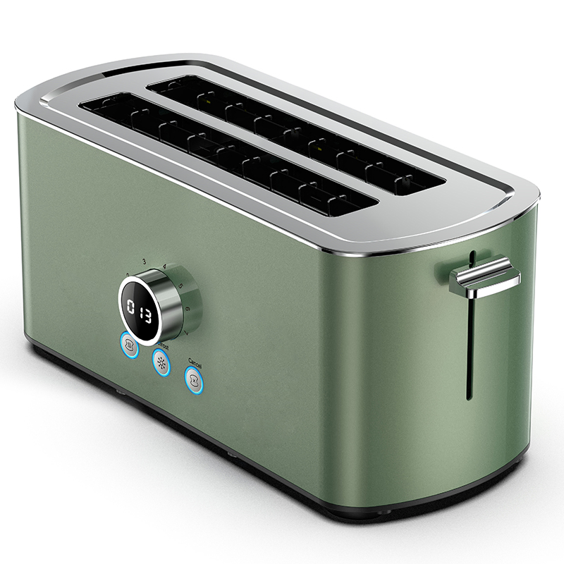 Tenfly Bread Maker Factory Custom Wide Slot Stainless Steel 4 Slice Toaster