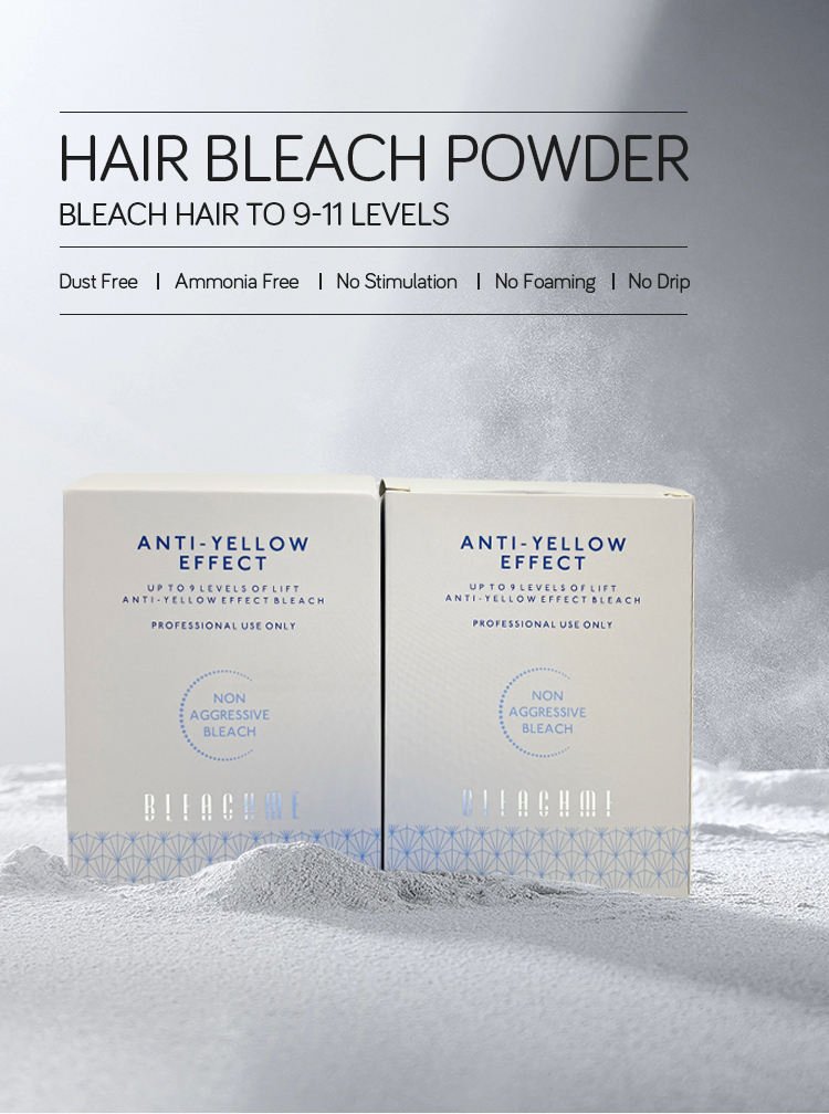 Strong and Fast Bleaching Effect Bleachme Hair Bleach Powder 500g in Box