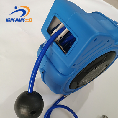 Wall Mounted Automatic Metal Heavy Duty Auto 3/8" Air Hose Reel Retractable