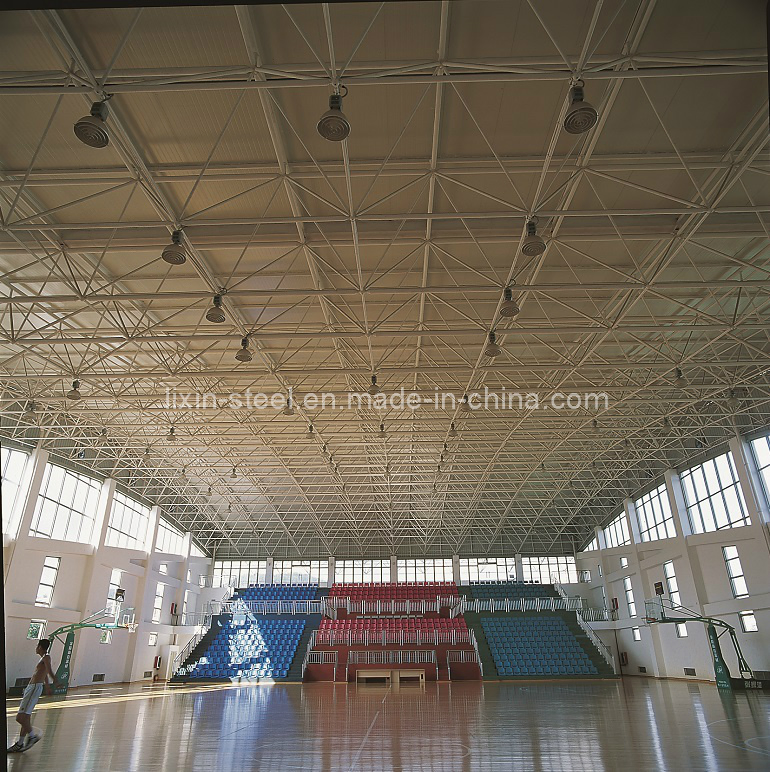 Prefabricated Steel Frame Space Roof Truss Structure for Metal Building