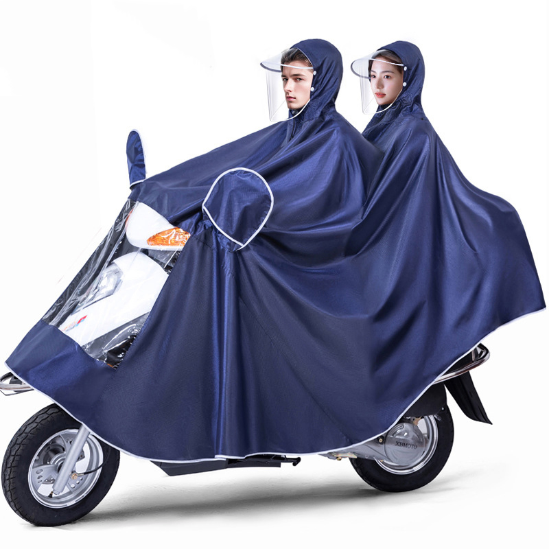 High Visibility Rainsuit for Night Riding with Premium Coated Fabric Material