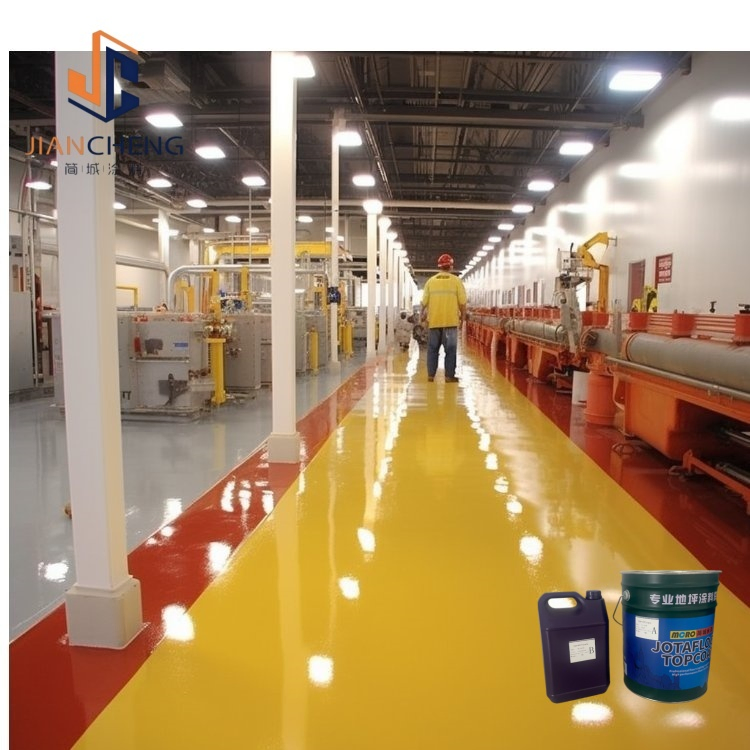 Water Based Polyurethane Cement Anti-Slip Heat and Chemical Resistant Heavy Duty Coating System