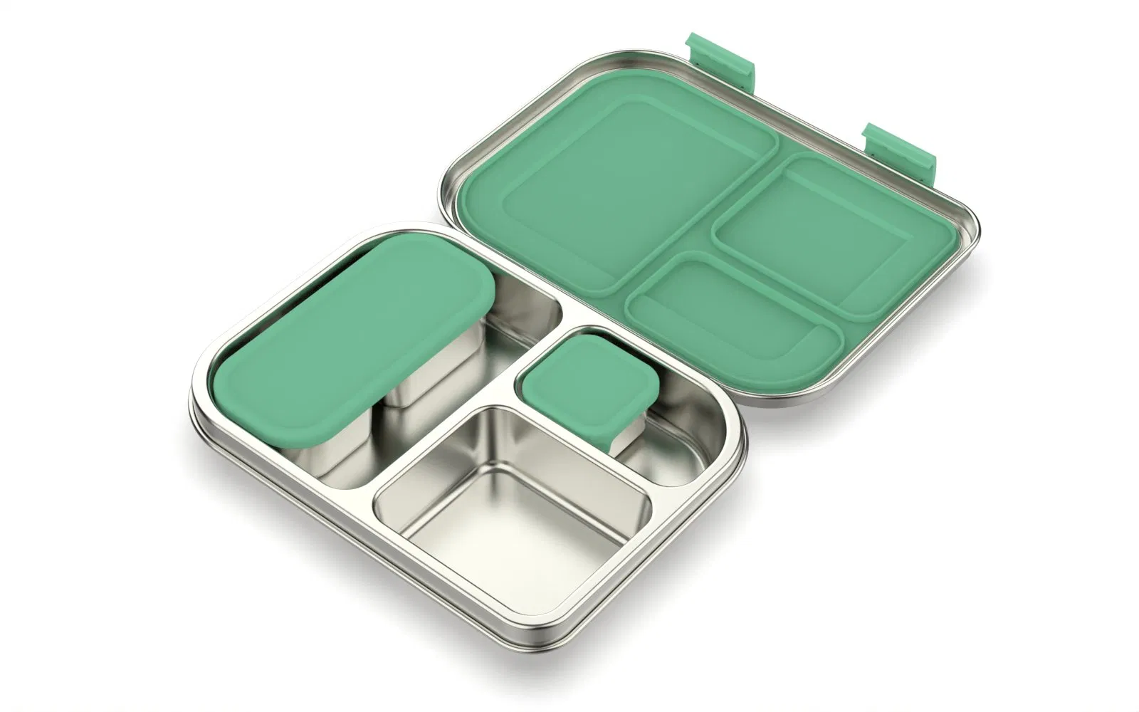 Aohea Premium Quality Stainless Steel Lunch Box with Custom Logobpa - Freemultiple Compartmentsleak - Proof Lidmade in Chinadirect From Certified Manufacturer
